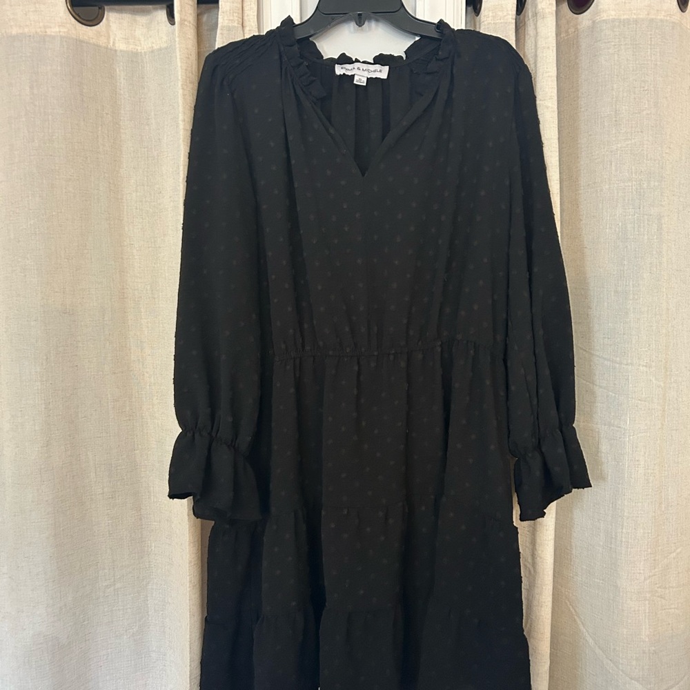 Elegant Black Women's Dress